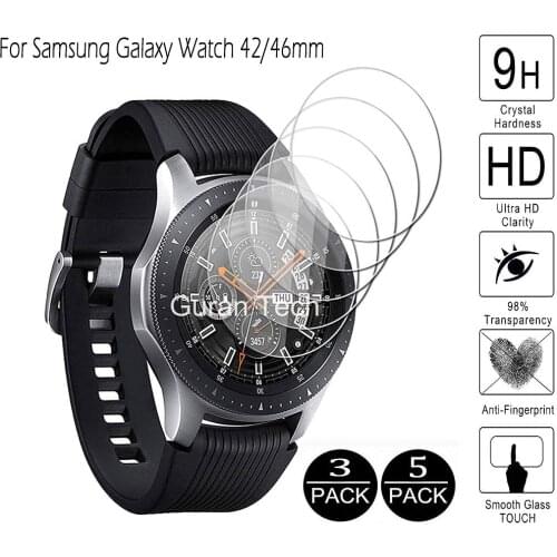 Tempered Glass For Galaxy Watch 4 Classis 42 46 Hard Film Screen Protective Anti-scratch Accessories HD Clear Glass Film