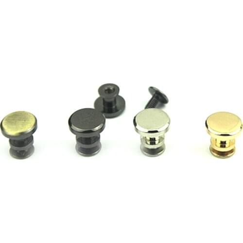 100pcs Metal Binding Chicago Screws Nails Studs Rivets For Photo Album Desk calendar menu Leather Craft Belt Wallet Fasteners