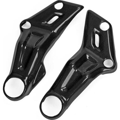 100% Carbon Fiber Side Mid Engine Frame Cover Panel for 2014-2018 Yamaha FZ MT 07 FZ07 MT07 FZ-07 MT-07 2015 2016 2017