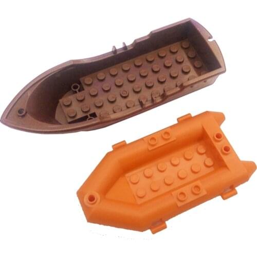 21301 Bounty Boat 14x5x2 Oarlocks and Hollow Inside Studs 30086 Rubber Raft bricklink DIY building block brick assemble brickset