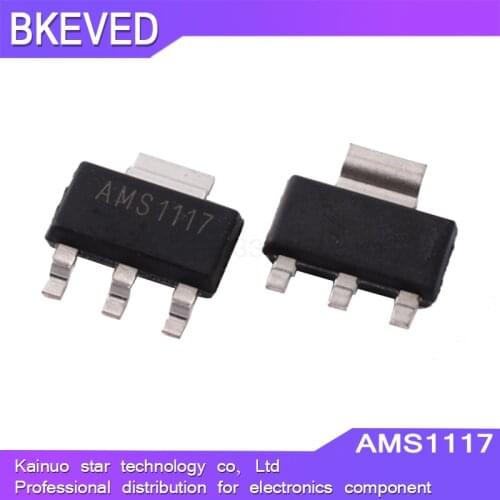 50PCS AMS1117 series AMS1117-1.2 AMS1117-1.5 AMS1117-1.8 AMS1117-2.5 AMS1117-3.3 AMS1117-5.0 SOT223 Original