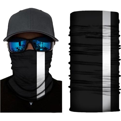 3D Camouflage Skull Solid Bandana Buffs Neck Gaiter Headband Cycling Fishing Balaclava Scarf Bandana Femme Outdoor Headwear