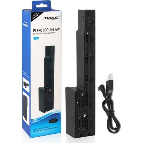 Free Shipping USB Cooling Fan For Playstation4 PS4 Pro Game Console#5-Fan External Super Turbo High Quality