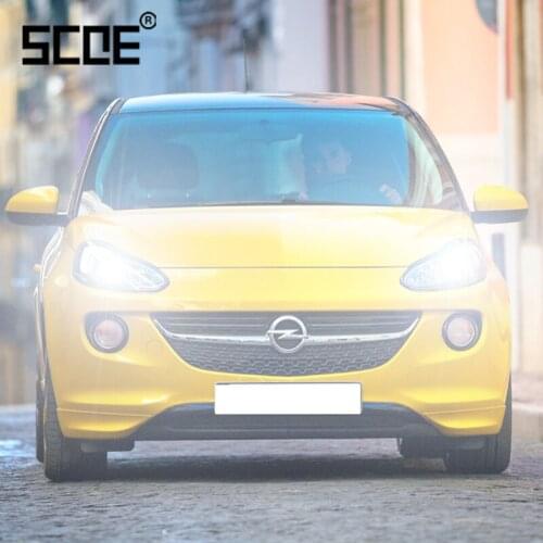 For Opel Adam Antara Astra Combo Corsa Meriva SCOE 2PCS Auto Low Beam Super Halogen Bulb Headlight Car Styling warm white