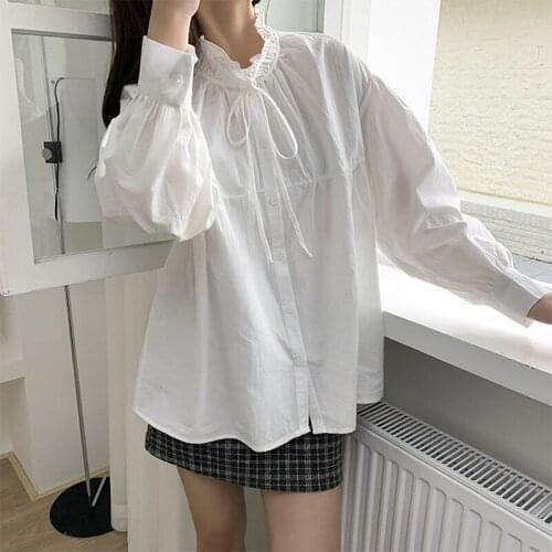 Блузки с воланом ECOATUP China At AliExpress