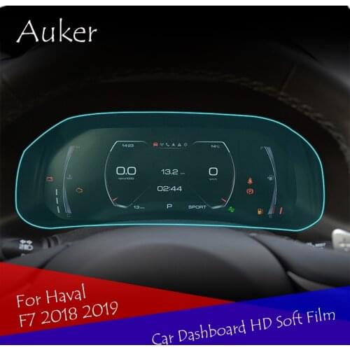 Car Driving Dashboard HD Flexible Screen Protector Film For Haval F7 2019 2020