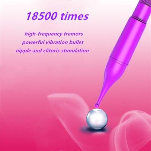Mini Strong Vibration Nipple Flirting Bullet Sex Toys For Cilitoris Stimulation Massager High Frequency Vibrators Sexy Rabbit