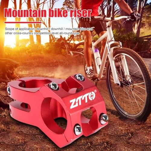 Bicycle Stem Riser Aluminium Alloy High-strength Hollow Design Ultralight Bike Stem MTB Mountain Road Handlebar