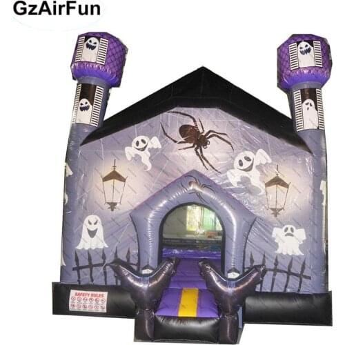 Halloween Inflatable Bounce House inflatable haunted castle combo