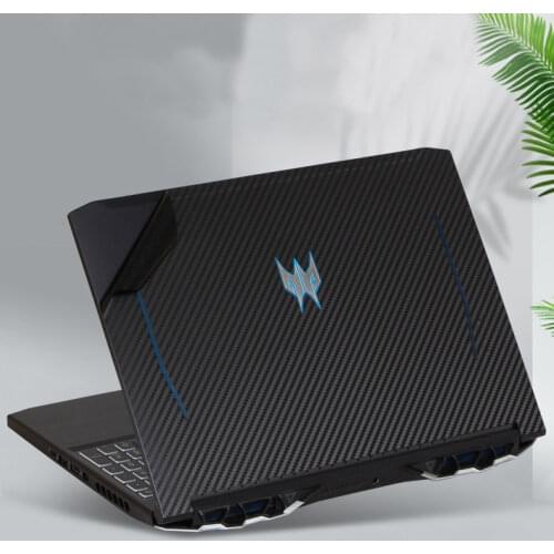 KH Laptop Sticker Skin Decal Carbon fiber Cover Protector for ACER Predator PT715-51 PT715 15.6"