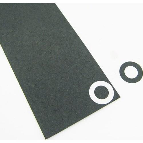 Single section hollow 26650 lithium battery insulated highland barley paper battery pack special green paper insulating paper ad