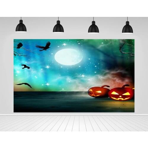 Scopiso Mysterious Forest Halloween Photography Backpack for Kids Photographic Background Baby for Photo Studio Props