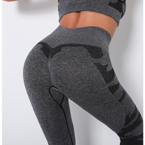 Sexy Seamless Tightresses Womens 2021 Fashion High Waist Fitness Hip Up Trousers Stretch Running Tightresses Exercise Trousers