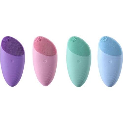 5 Modes Sonic Facial Cleansing Brush Rechargeable and Waterproof Facial Cleanser Brushes for Exfoliating and Massaging Multifunc