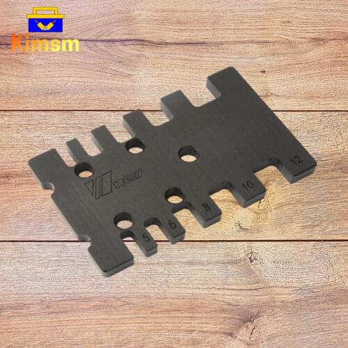 5-12mm Tenon Caliper For Woodworking Push Handle Metric And Imperial Bakelite Card Gauge Engraving Machine DIY Measuring Tools