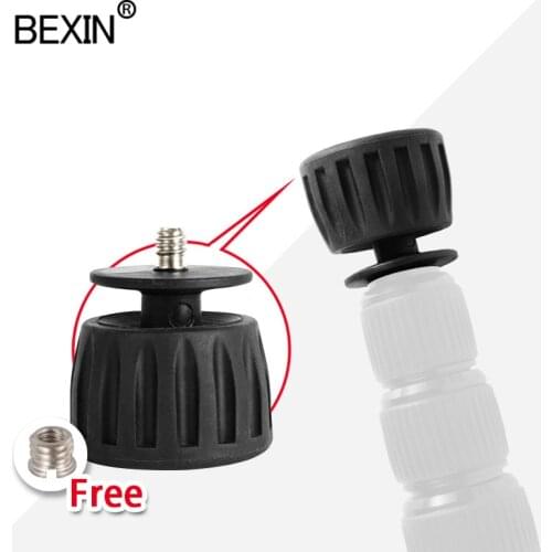 1/4 to 3/8 screw camera tripod foot pad mount quick release non-slip rubber foot pad replace foot pad for professional monopod