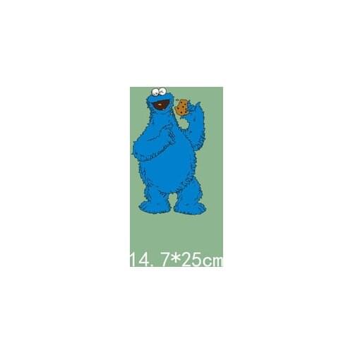 Sesame Street Patch Thermo Sticker On Clothes Iron On Transfer For Clothing Marvels Applique On Clothes Accessories For T-Shirt