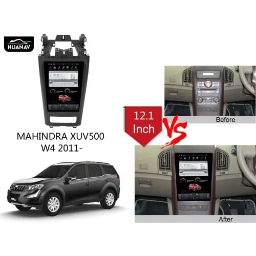 Tesla styel Vertical screen Android Car DVD player GPS Navigation For MAHINDRA XUV500 2011+ Auto Radio stereo Multimedia unit