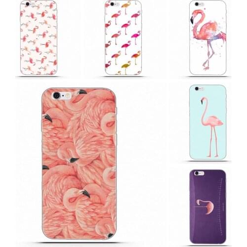 Wexoeq For Huawei G8 Honor 5C 5X 6 6X 7 8 9 Y5II Mate 9 P7 P8 P9 P10 P20 Lite Plus 2017 TPU Cases Geometric Flamingo