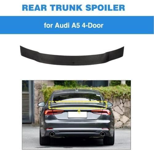 Carbon Fiber Rear Trunk Spoiler for Audi A5 Sedan 4 Door 2017