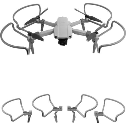Propeller Guard for DJI Mavic Air 2 Drone Propellers Protector with Landing Gear Foldable Protector Protective Cover Accessories