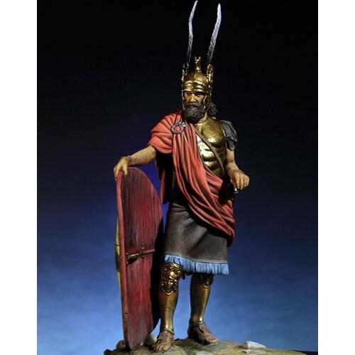 1/18 90MM Ancient heroic Tracian Warrior man Resin figure Model kits Miniature gk Unassembly Unpainted