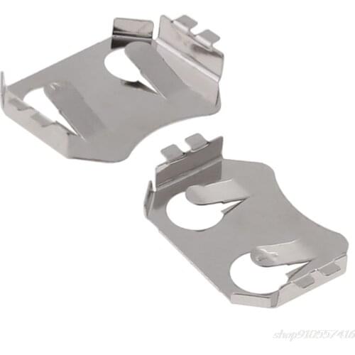 10pcs CR2032 2032 Battery Button Cell Holder Socket Case Battery Holder TBH-CR2032-M04 O27 20 Dropshipping