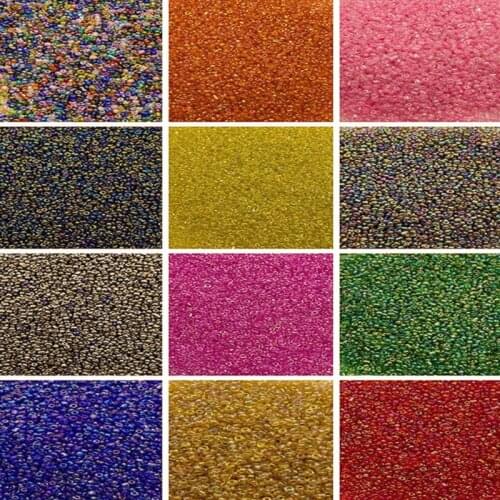 2mm*1000pcs Psychedelic Colorful Czech DIY Handmade Glass Beads, Bracelets and Beaded Childrens Jewelry Accessories