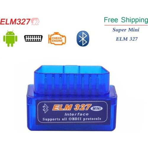 2020 Super Mini ELM327 Bluetooth Interface New V1.5 Auto OBDII OBD2 Diagnostic Scann Tool Mini ELM327 V2.1 Works On Android