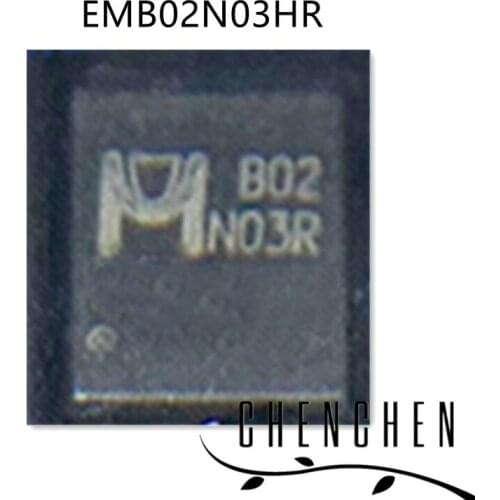 5pcs/lot EMB02N03HR B02N03R EMB02N03R QFN 100% New