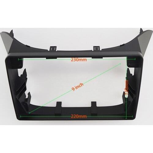 9 inch Fasxia Car Audio Frame Car Radio Fascia,gps navigation fascia panel is suitable 2012 HYUNDAI ROHENS COUPE