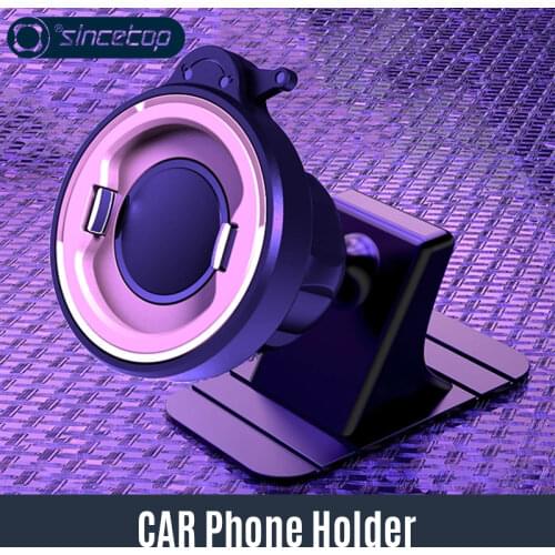 Car Dashboard Mobile Phone Holder HUD Design Non-Slip Car Cell Phone Mount Stand for Safe Driving for Smartphones