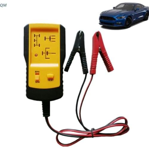 13MF Automotive Relay Tester Electronic Power AE100 12V Auto Car Circuit Tester Diagnostic Battery Checker Repair Tools