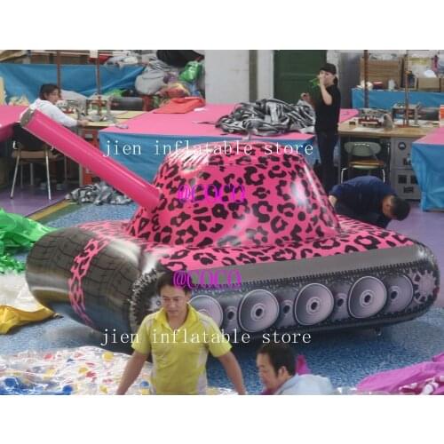 Free air ship to door!2 pcs a lot Tank Inflatable Paintball Bunker For laser Shooting Game, 2019 new inflatable tank modle
