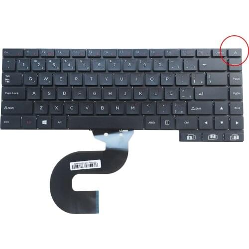 Laptop Brazilian keyboard for Positivo SCDY-315-18-1 BR layout laptop keyboards accessories enter key caps original new works