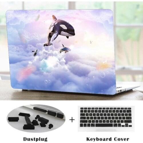 For Mac Pro 16 A2141 Laptop Case+Keyboard Cover+ Dust Plugs+Screen Film For 11 12 13 15 16 "Macbook Air Pro Retina Touch Bar