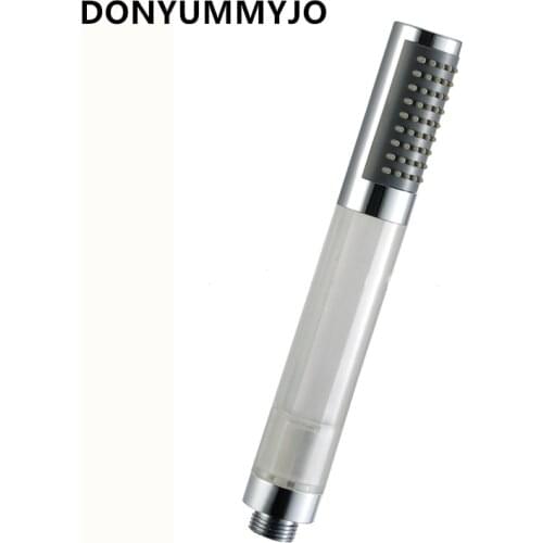 DONYUMMYJO 1pc Multicolor Colors Change LED Temperature Handheld Bathroom Shower Head Water Temperature Led Shower Head Sprayer