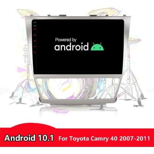 10.1inch 1024*600 Android 10.1 for Toyota Camry 40 2007-2011 car dvd player with GPS WIFI BT Radio Stereo Navi Map Car Stereo
