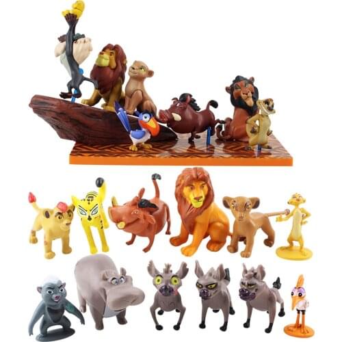 Cartoon Movie Lion Action Figure Figurines PVC Model Toys Gift