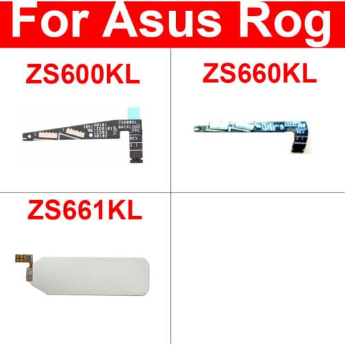 Light Flex Cable For ASUS ROG Phone ZS600KL Z01QD Lighting Control Flex Ribbon For ASUS ROG Phone 2 II ZS660KL I001D Parts