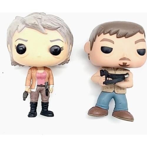 The Walking Dead CAROL PELETIER Daryl Dixon Vinyl Figure Action Figure toys for kids gift