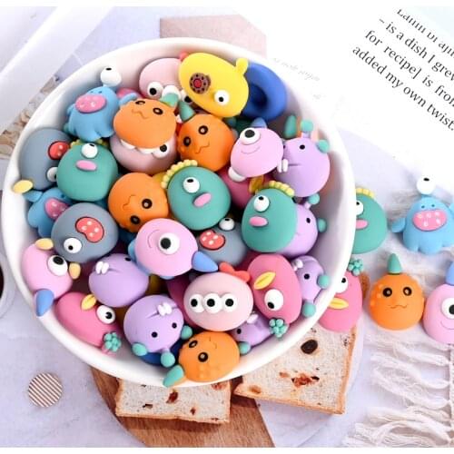 Cute Monster Elves Animal Halloween Decor Pvc Figure Craft Figurine Decoration Miniature Garden Fairy Ornament DIY Accessory