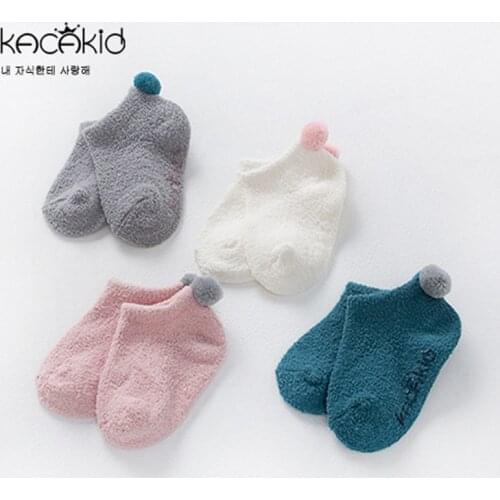 10 Pairs/set Baby Socks Summer Cotton Cute Non-slip Boys Girls Newborn Infant Solid Soft Floor Wear free shipping