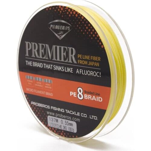 137M Braid Fishing 8 Braid 5 Color Braided Line Used for Fishery Multifilament Pe Line Multicolor Superbraid Fishing Line+Box