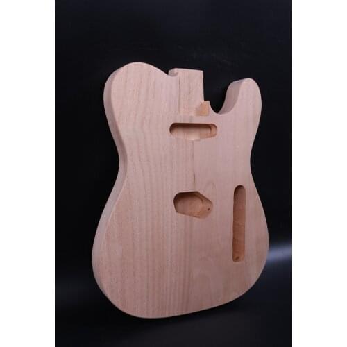 Fit Diy Unfinished Electric Guitar Body bass wood or also have mahogany made maple top
