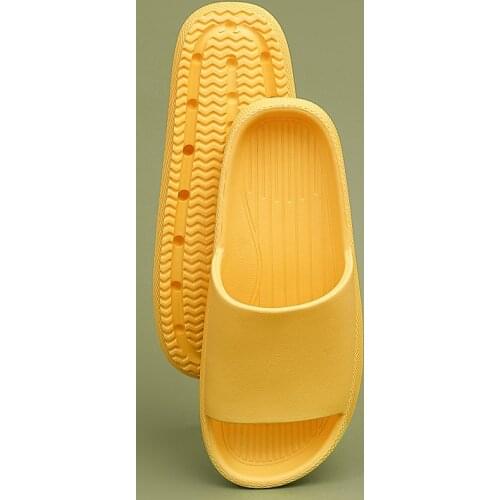 Summer Thick Platform Woman Mens Slippers Beach Eva Soft Sandals Ladies Sandalias Mujer Indoor Bathroom Anti-slip Woman Shoes