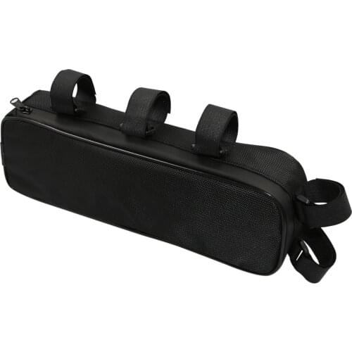 Bicycle Bike Tube Frame Bag Battery Controller Bag Case Battery Li-ion Tool Box Storage Hang Waterproof for MTB Bike 32x10x6cm