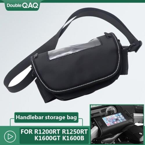 Motorcycle handlebar bag Phone holder Storage package For BMW R1200RT R1250RT K1600GTL R1100RT R1150RT R850RT R850R