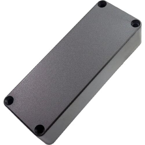 Tooyful Sealed Closed Type Humbucker Pickup Covers for 5 String Electric Bass 2 Hole