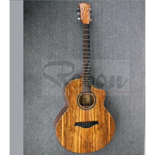 Weifang Rebon 40 inch All walnut Acoustic Guitar